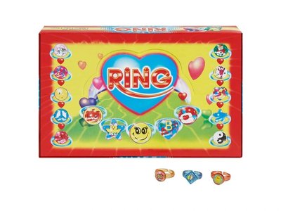 Dětské prstýnky s pohádkovými motivy, 72ks