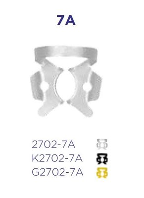 Kofferdamová spona 7A - dolní molar