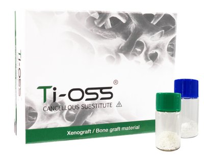 Ti-oss® bovinní granulát 0.25g / 0.75cc(ml), objem 0.75 cm3, velikost zrna 1.2-1.7mm 025-1217