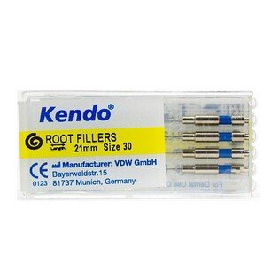 Lentulo Kendo 25mm 30 niebieskie bez sprężynki 4szt/op. niesterylne