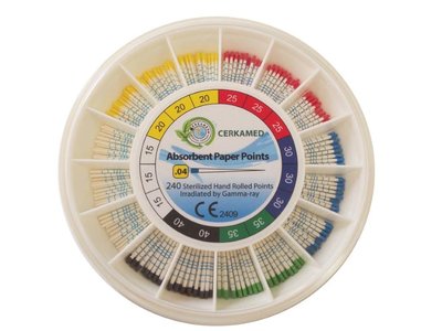 Sączki pap.04 15-40 240szt/op (z podziałką, na kółku) Cerkamed