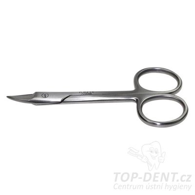 PURE nůžky na korunky zahnuté 10 cm