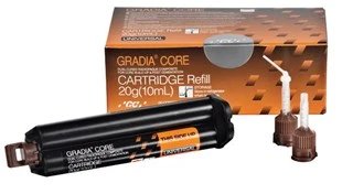 Gradia Core uzupełnienie (cartridge 10ml/20g + końcówki)