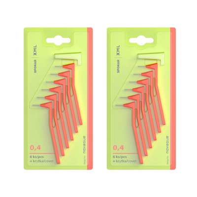 Spokar XML 0,4 mezizubní kartáček 2×6 ks