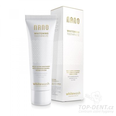 Whitewash Nano Whitening zubní pasta s hydroxyapatitem, 75ml