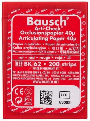 Bausch Arti-Check I-40 µm červený