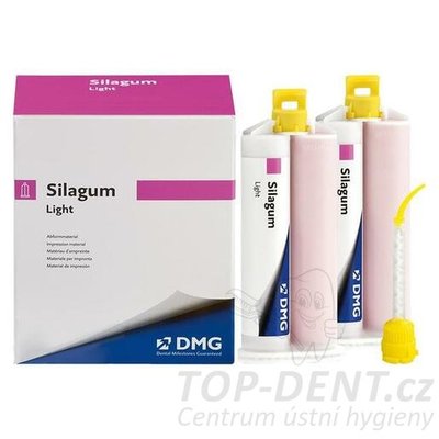 DMG Silagum Light Regular otiskovací A-silikon, 2x50ml