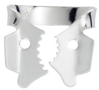 Dental Dam Clamp Hygenic spona s křidélky č.13A