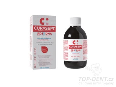 Curasept ADS DNA Relief Pro ústní voda (0,20% CHX), 200ml