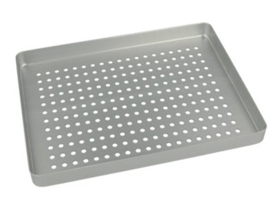 Euronda perforovaná mini kazeta(bez víka), stříbrná (20920031)