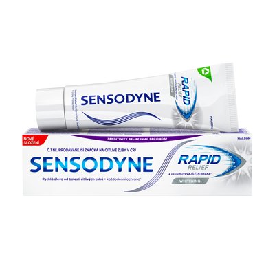Sensodyne Rapid Whitening zubní pasta 75 ml