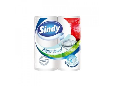 Papírové ručníky Sindy, 2x10m
