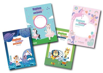 Dyplom Kol-Dental Dzielny Pacjent (1 sztuka)