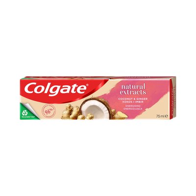Colgate Natural Extract Coconut&Ginger zubní pasta 75 ml