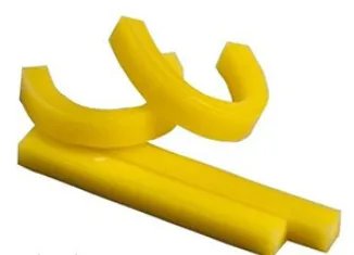 Skusové šablony měkké žluté 50 ks