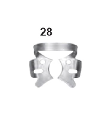 Spona kofferdam spodní molar 28