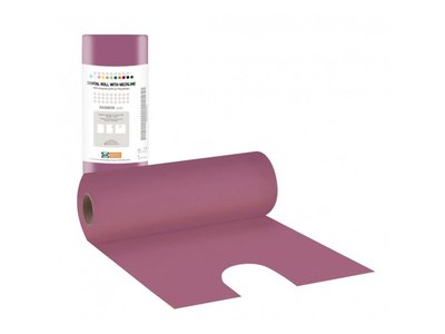 Stomatologické ubrousky/bryndáky BOURNAS v roli, 80 ks, různé barvy