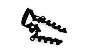 Hallerova spona - 2AO, černá