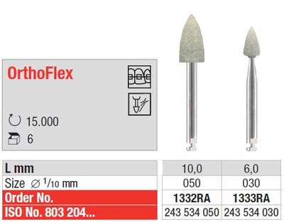 Edenta OrthoFlex - nástroje na odstránenie adhezív - 6 ks