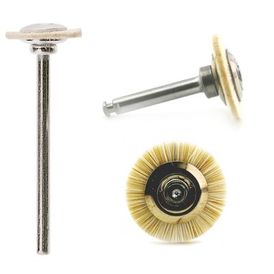 Kartáček kulatý "Kozí chlup" 12 mm Micro Brushes - 1 ks (vrub)