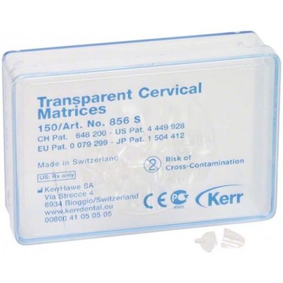 Hawe Neos krčkové matrice měkké 150 ks transparentní