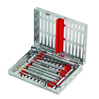 IMS Cassette Signature 1/2 DIN 10 Instruments, red