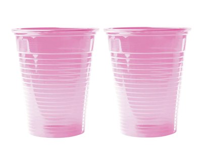 Kelímky, růžové, 2000ks 180ml