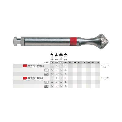 Diamant Isometrix FG 03 (4 ks)