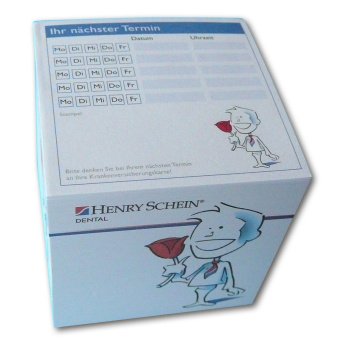 HS-objednávkové kartičky pro pacienty, 850 ks