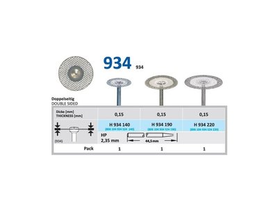 Diamantový disk - oboustranně sypaný Ø 1,9cm, normal