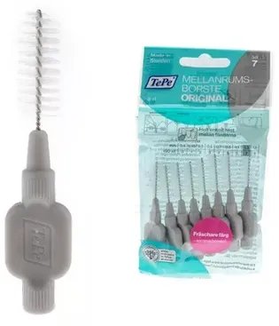 TePe Original mezizubní kartáčky 1,3 mm - šedé 8 ks