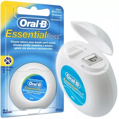 Oral-B EssentialFloss nić dentystyczna woskowana