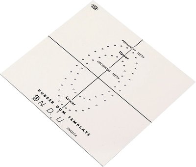 Fit-Kofferdam® Lochschablone