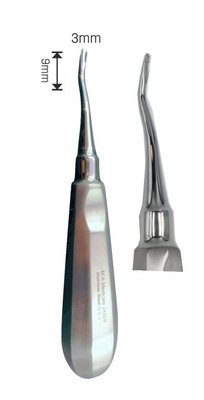 Elevátor Appexo zahnutý 3/9mm