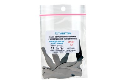 Paski proste profilowane 0,05 mm 30 szt. - 9