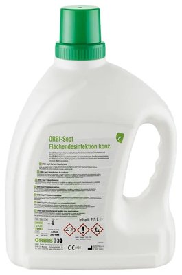 ORBIS Orbi-Sept dezinfekce na povrchy a podlahy 2,5l, koncentrát