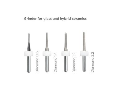 Diamantový brousek (hybridní a sklo-keramika) 1,4mm