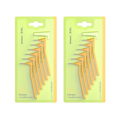 Spokar XML 0,7 mezizubní kartáček 2×6 ks