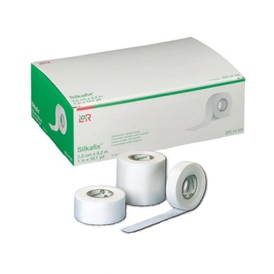 Náplast cívková Silkafix z umělého hedvábí - 5 cm