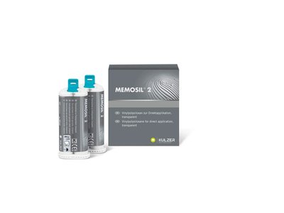 Memosil 2 do rejestracji zgryzu 2x50ml transparent