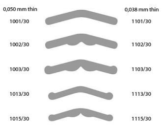 Matrice Hawe Tofflemire 1001/30, 30ks