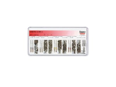 UNIMETRIC Titanum set - kořenové čepy 0.8