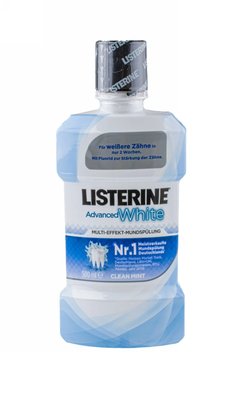 Listerine Advanced White ústní voda 500 ml