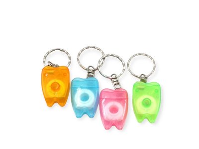 Zub,dentální voskovaná nit, 15m