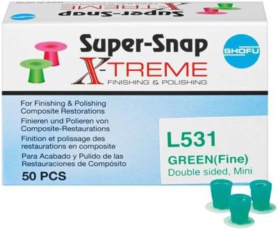 Super-Snap X-treme 8 mm fine zelené