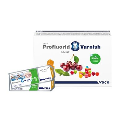 Profluorid Varnish + BioMin singledose 50x0.4ml, karamel