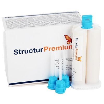 Structur Premium A1 kartuše 75g, míchací kanyly modré
