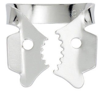 Dental Dam Clamp Hygenic spona s křidélky č.12A