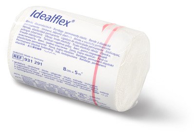 Idealflex pružné obinadlo krátkotažné 8 cm × 5 m - 1 ks