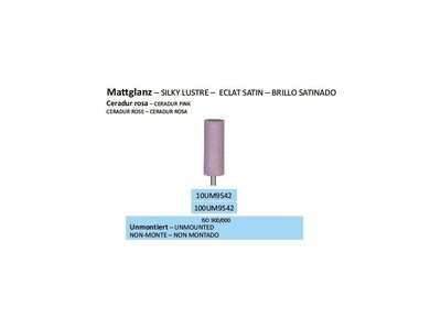 Leštící guma CERADUR RŮŽOVÁ UM9542 100ks